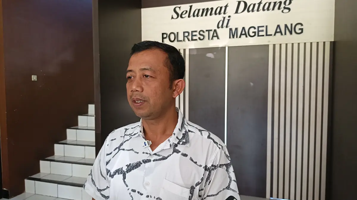 Wakasat Reskrim Polresta Magelang, AKP Toyib Riyanto. (Rofik Syarif GP/Jawa Pos Radar Magelang)