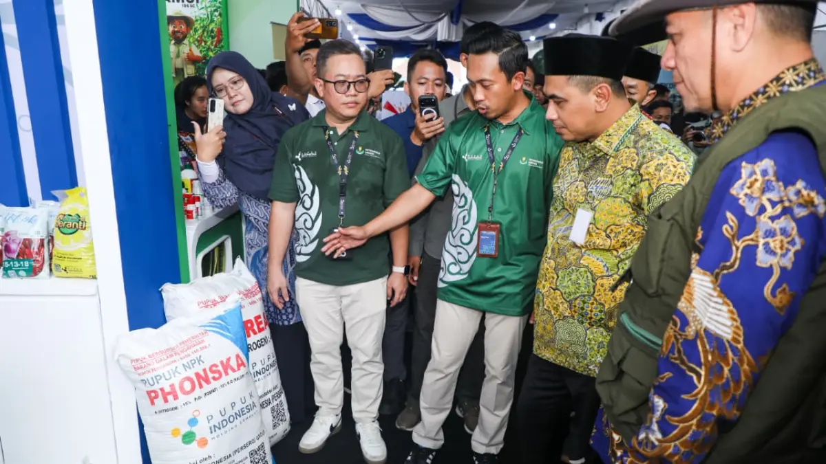 Wakil Gubernur Jawa Tengah Taj Yasin Maemoen  menghadiri Pekan Agro Digital dan Inovasi Jateng di Agro Center Soropadan, Kamis (23/4/2026). (Istimewa).