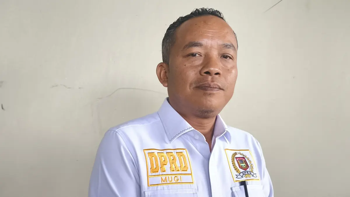 Wakil Ketua DPRD Kabupaten Wonosobo Mugi Sugeng. (Sigit Rahmanto/Jawa Pos Radar Magelang).