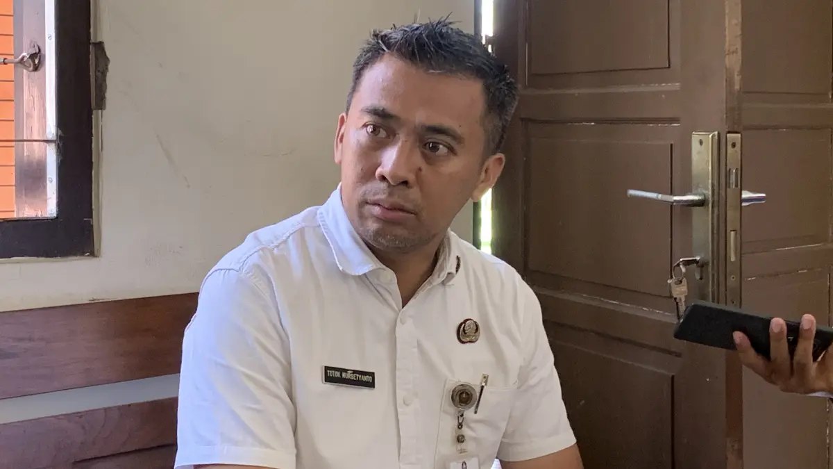Kepala Pelaksana Harian BPBD Temanggung Totok Nursetyanto. (Devi Khofifatur Rizqi/Jawa Pos Radar Magelang).
