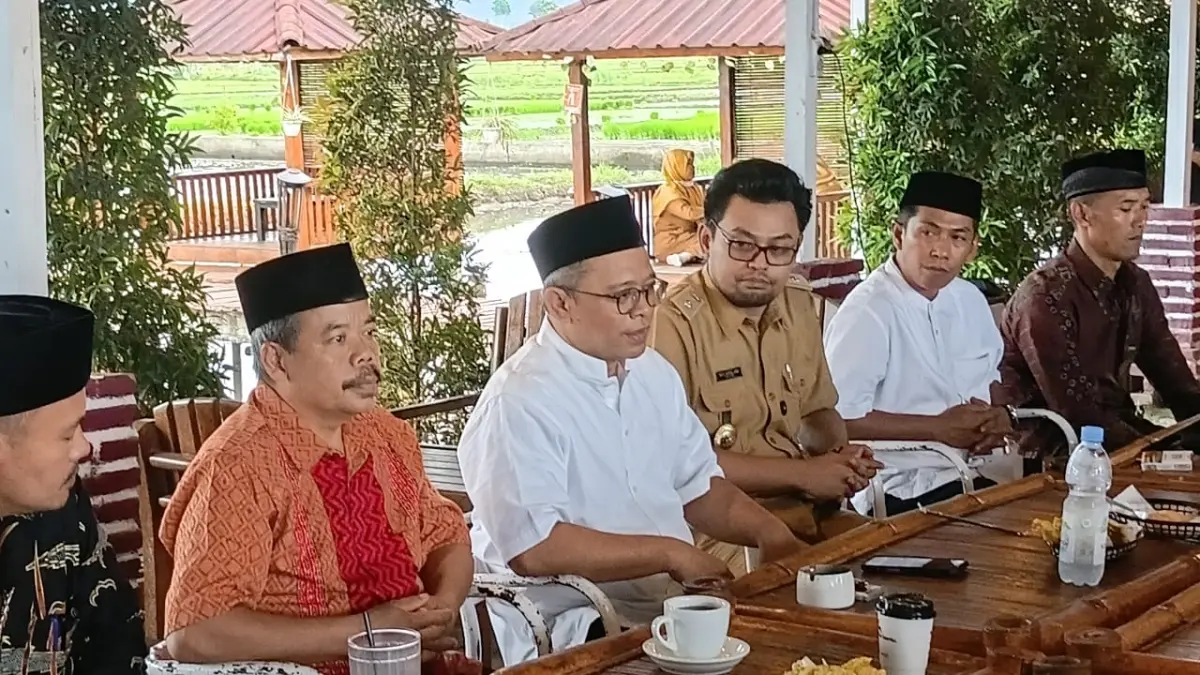 Kegiatan serap aspirasi Anggota Komisi VIII DPR RI Fraksi PDI Perjuangan Wibowo Prasetyo bersama para kepala desa dari Kecamatan Pituruh dan Kecamatan Bruno, Kabupaten Purworejo, Selasa (28/4/2026).