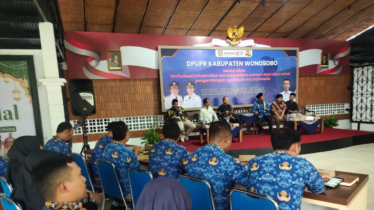 Rapat DPUPR Wonosobo dengan Tim Asistensi Bupati yang diadakan Kamis (30/4/2026). 