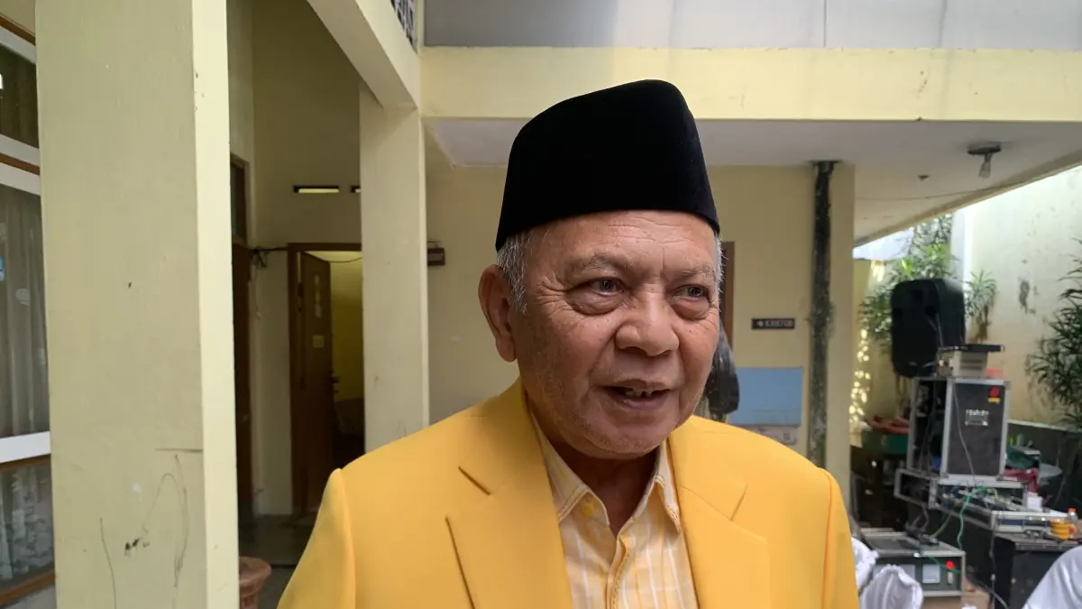 Pembina DPD II Golkar Temanggung Tunggul Purnomo. (Devi Khofifatur Rizqi/Jawa Pos Radar Magelang).