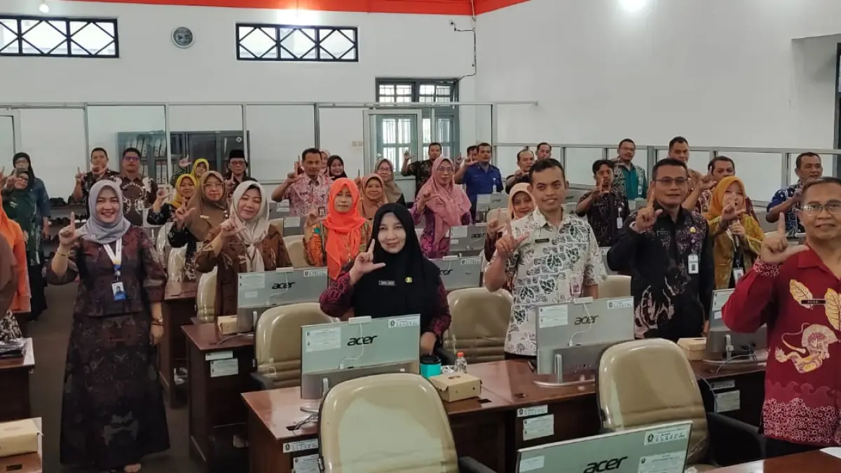 Para PNS di lingkungan Pemkab Temanggung mengikuti kegiatan Peningkatan Kemahiran Berbahasa Indonesia, akhir pekan lalu (7-8/5/2026). (Ist)