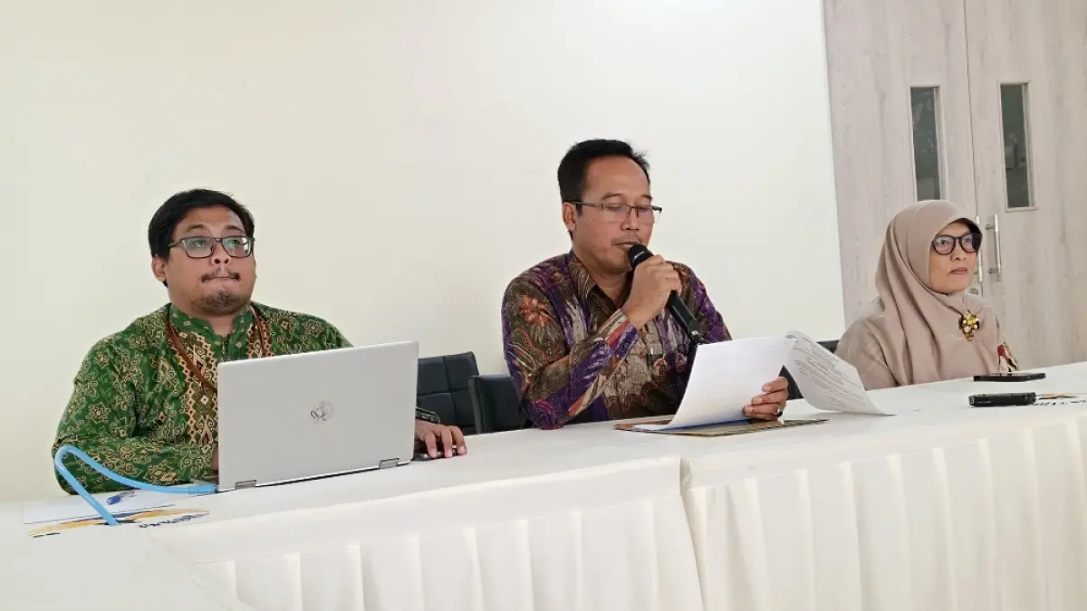 Sosialisasi tahapan Pemilihan Rektor (Pilrek) Untidar periode 2026-2030 di Ruang Rapat Lt. 4 Gedung Rektorat Kampus Sidotopo, Rabu (13/5/2026).&nbsp; (ROFIK SYARIF/ JAWA POS RADAR MAGELANG)
