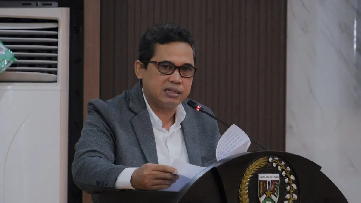 Anggota DPRD Kota Magelang Adi Chandra Pamungkas (PUPUT PUSPITASARI/JAWA POS RADAR MAGELANG)