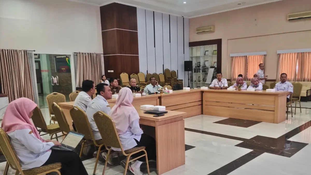 Tim Asistensi Bupati saat berkunjung ke RSUD Setjonegoro Wonosobo. (Istimewa)