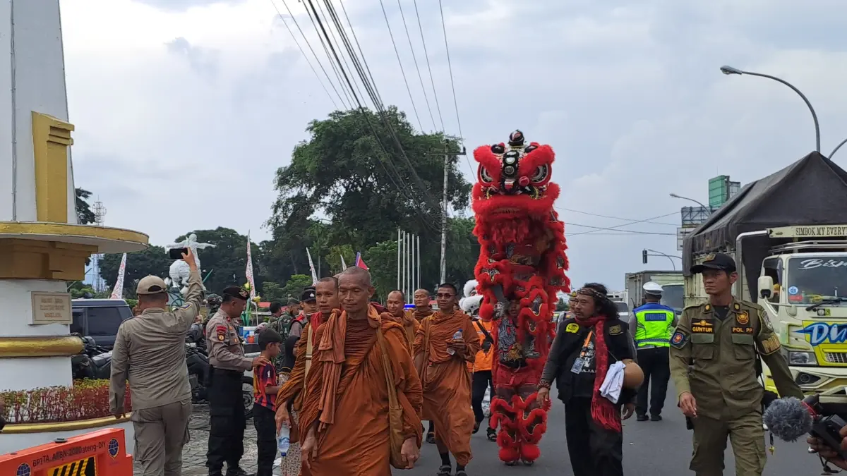 Jelang perayaan Tri Suci Waisak akan digelar Indonesia Walk For Peace menggantikan Biksu Thudong.