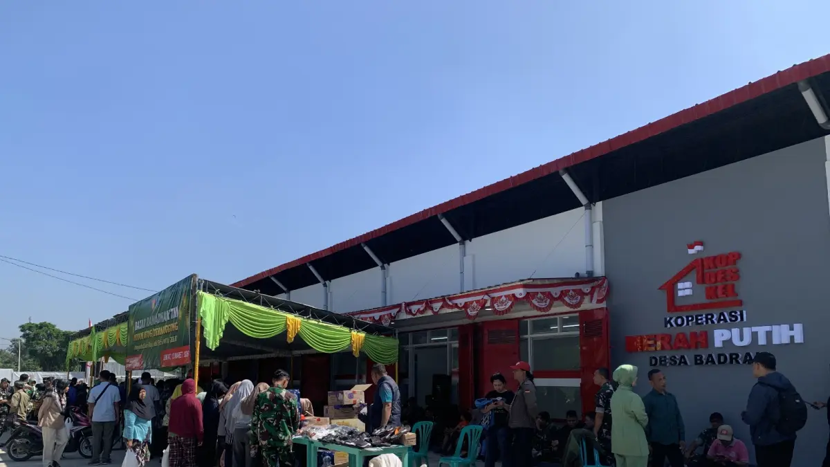 Koperasi Desa Merah Putih di Desa Badran, Kecamatan Kranggan, yang sudah berdiri di Kabupaten Temanggung. (Dok Jawa Pos Radar Magelang)
