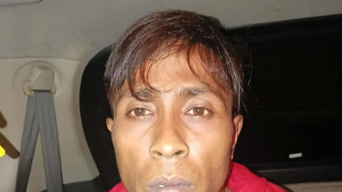 K, pembacok istri yang ditangkap polisi di kawasan Kledung Temanggung, Minggu (17/5/2026). (Istimewa).