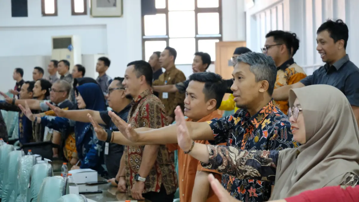 Peserta pembekalan bagi pegiat antikorupsi yang diadakan beberapa waktu lalu di Graha Bhumi Phala, Temanggung, Selasa (12/5/2026). (Istimewa)