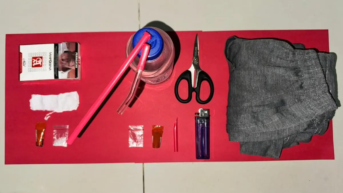 Barang bukti yang disitas polisi dari rumah tersangka BS warga Kecamatan Kalikajar, Wonosobo. (Istimewa)

