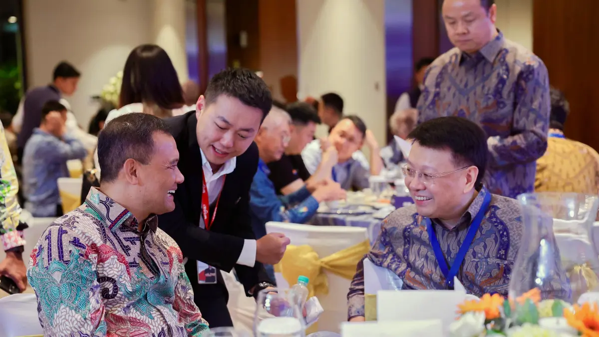 Gubernur Ahmad Luthfi saat menghadiri Pertukaran Tokoh Politik dan Bisnis Tiongkok-Indonesia dalam rangka Program DBA Entrepreneur Scholar Cheung Kong Graduate School of Business (CKGSB) Angkatan 12 di Grand Hyatt, Jakarta, Jumat (22/5/2026) malam.&nbsp;