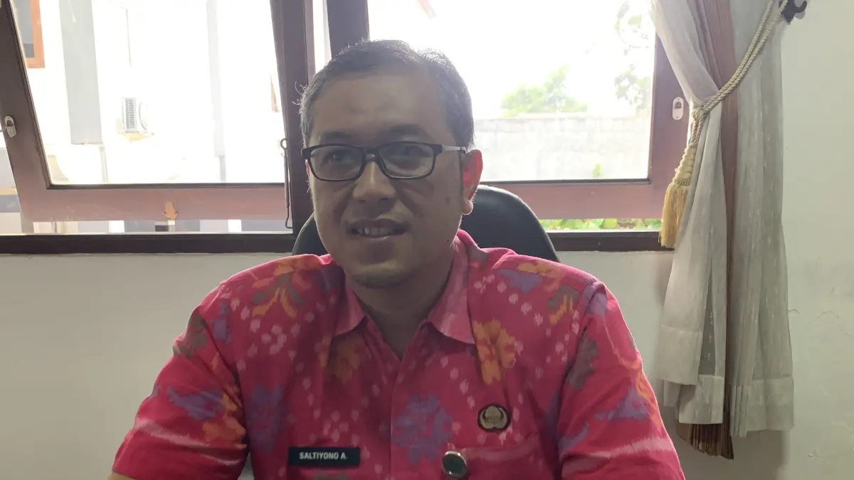 Sekretaris DPRD Kabupaten Temanggung Saltiyono Atmaji (Devi Khofifatur Rizqi/Jawa Pos Radar Magelang).