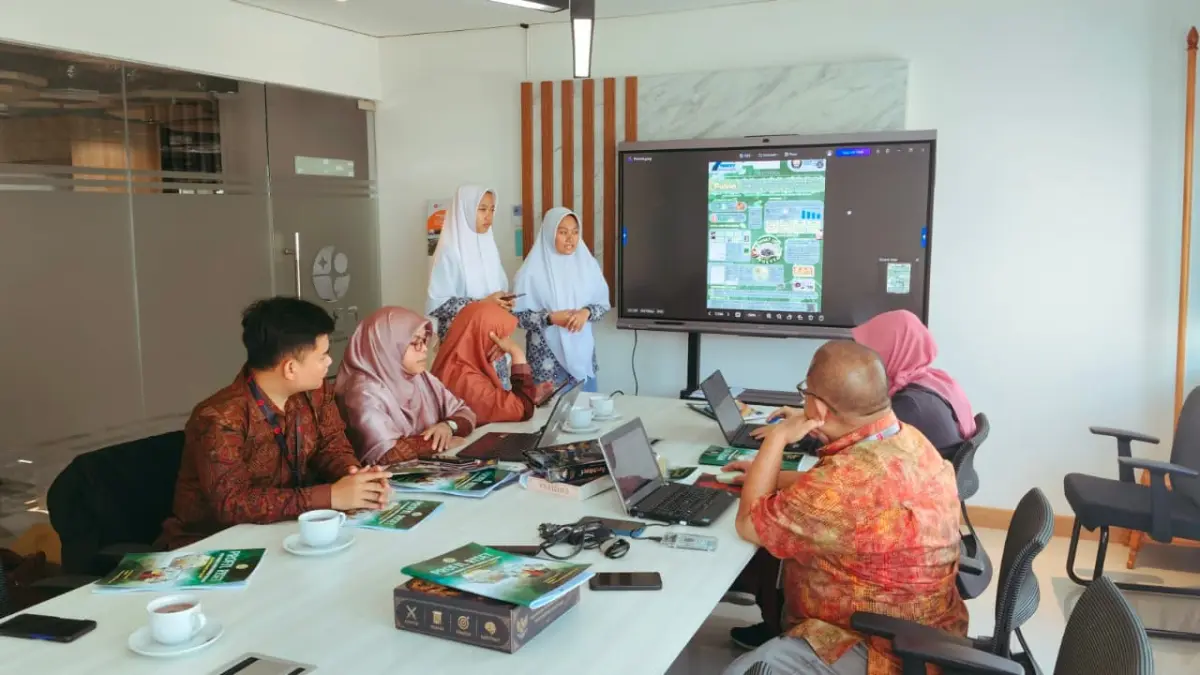 SMAIT Ihsanul Fikri Mungkid Kabupaten Magelang mengadakan audiensi dengan Badan Riset dan Inovasi Nasional (BRIN) sebagai bagian dari komitmen sekolah dalam mengembangkan pendidikan berbasis riset (research based school), Kamis (21/5/2026). 