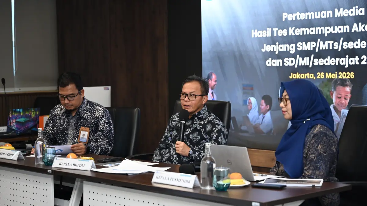 Kementerian Pendidikan Dasar dan Menengah (Kemendikdasmen) resmi mengumumkan hasil Tes Kemampuan Akademik (TKA) jenjang SD/MI Sederajat dan SMP/MTS sederajat Tahun 2026 pada Senin (26/5/2026). 