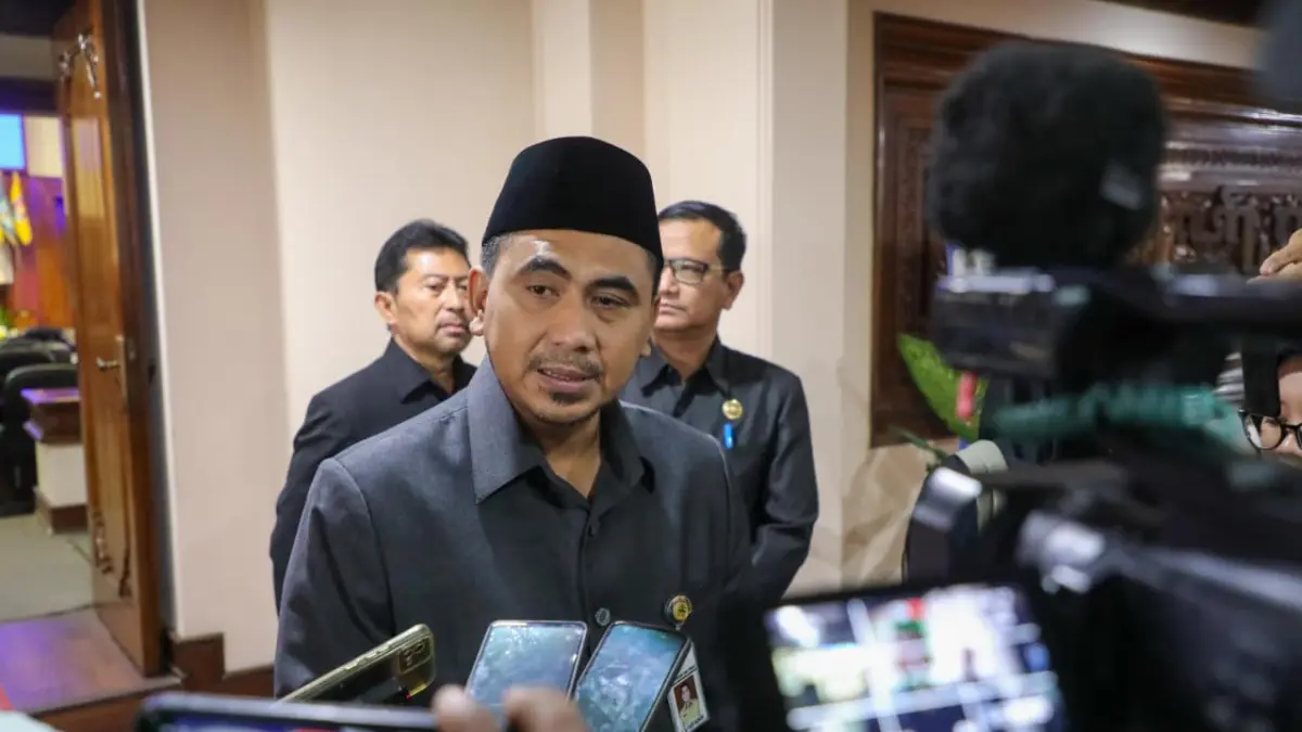 Wakil Gubernur Jawa Tengah Taj Yasin usai sidang paripurna, Selasa (26/5/2026) di Semarang.