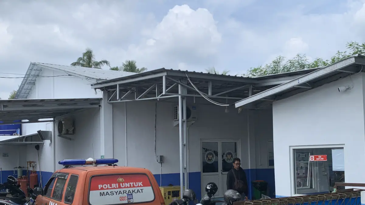 SPPG Tlogorejo 01 Kabupaten Temanggung yang ditutup sementara akibat dugaan kasus keracunan makanan beberapa waktu lalu. (Dok Jawa Pos Radar Magelang).