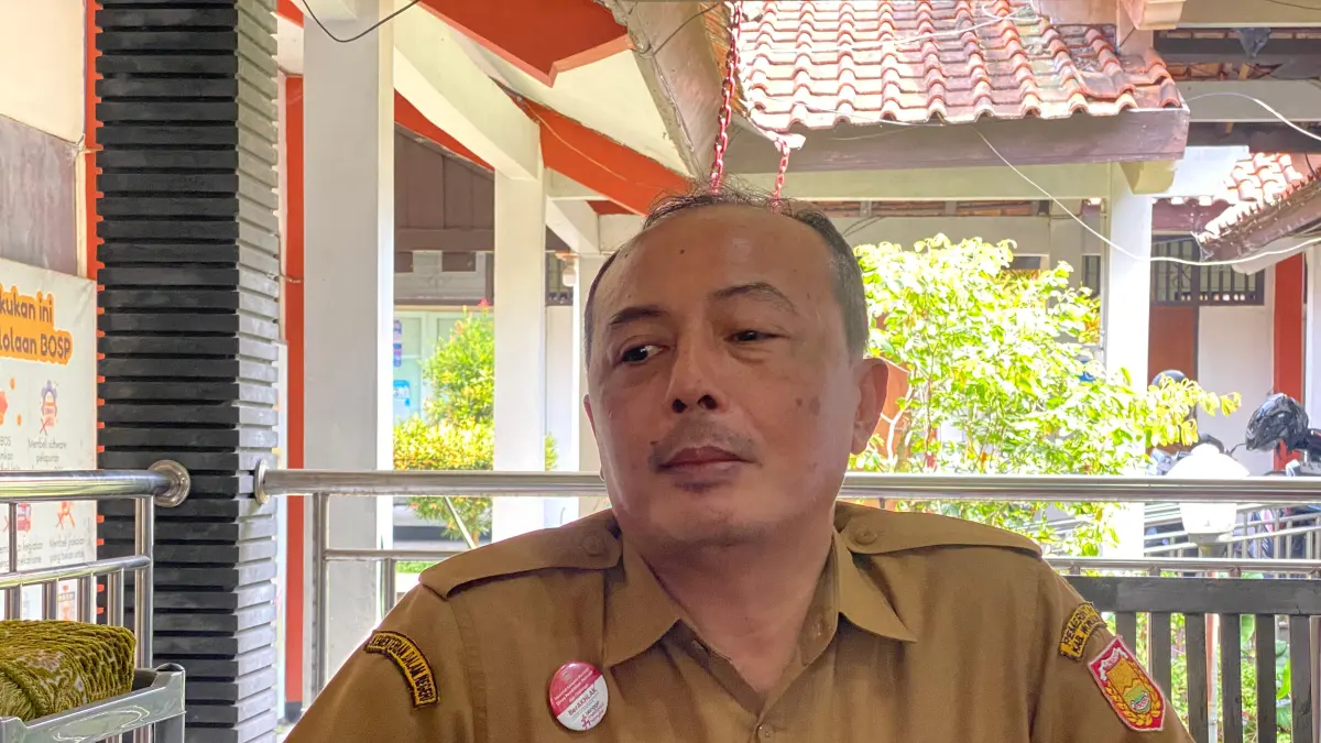 Kepala Seksi Data dan Informasi Disdikpora Wonosobo, Heru Widodo. (Istimewa)