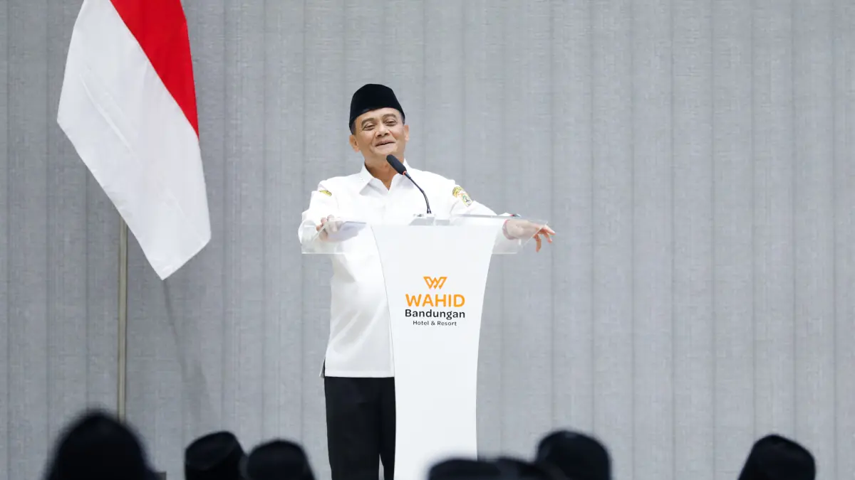 Gubernur Ahmad Luthi membuka Musyawarah Daerah (Musda) XI MUI Provinsi Jawa Tengah Tahun 2026 di Ungaran, Kabupaten Semarang, Rabu (10/6/2026).