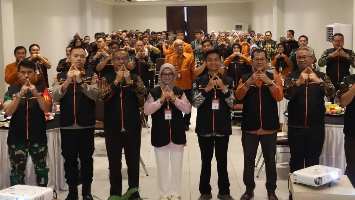 Pencanangan (Kick Off) Sensus Ekonomi 2026 Kabupaten Wonosobo yang digelar di Ballroom Front One Harvest Hotel Wonosobo, Kamis (11/6/2026). (Diskominfo Wonosobo for Jawa Pos Radar Magelang)
