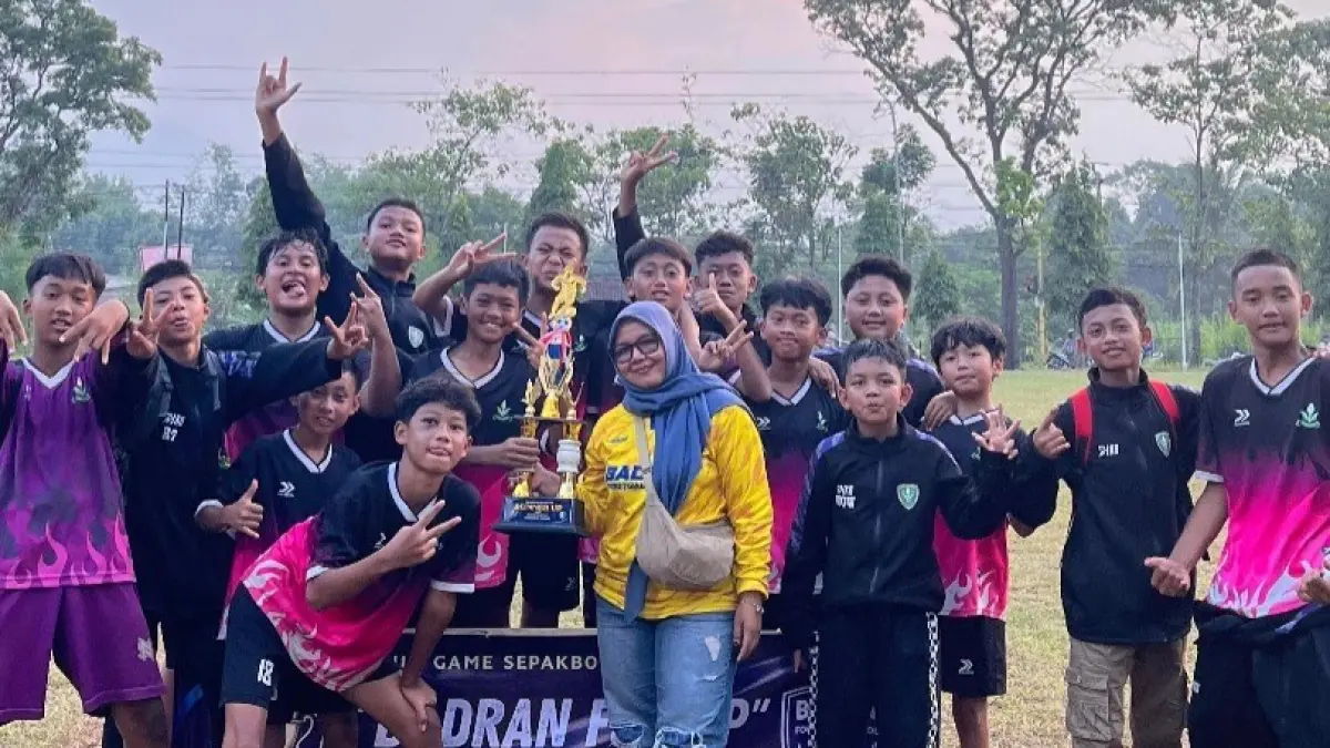 Klub yang juara dalam event BFS #2 yang digelar Pemerintah Desa Badran, Temanggung. (Istimewa)