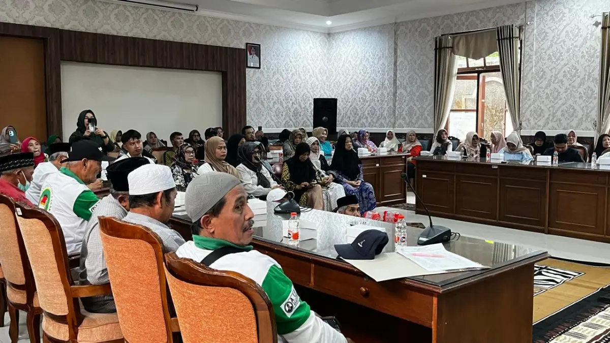 Perwakilan APPSI Kabupaten Wonosobo bertemu jajaran DPRD, Rabu (17/6/2026) sore. (Istimewa)