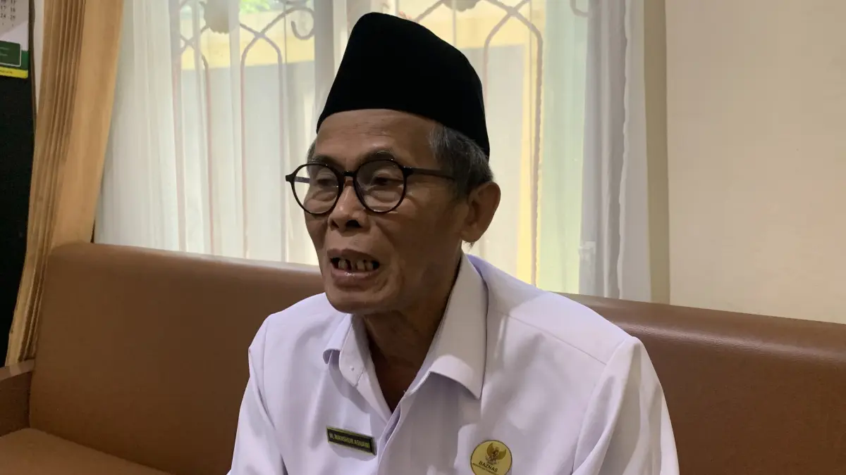 Ketua Baznas Temanggung Mansur Asnawi. (Devi Khofifatur Rizqi/Jawa Pos Radar Magelang)