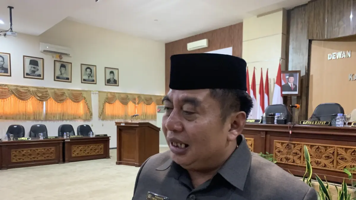 Ketua DPRD Kabupaten Temanggung Yunianto. (Devi Khofifatur Rizqi/Jawa Pos Radar Magelang)