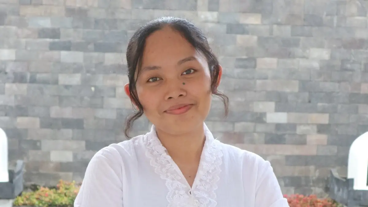 Irene Nadia Ayuningtyas, Mahasiswi Pendidikan Bahasa dan Sastra Indonesia FKIP Untidar. (DOKUMEN PRIBADI)