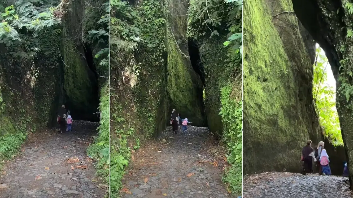 Jalan Genteng Naringgul: Spot Celah Sempit Viral di Cianjur Selatan 2026
