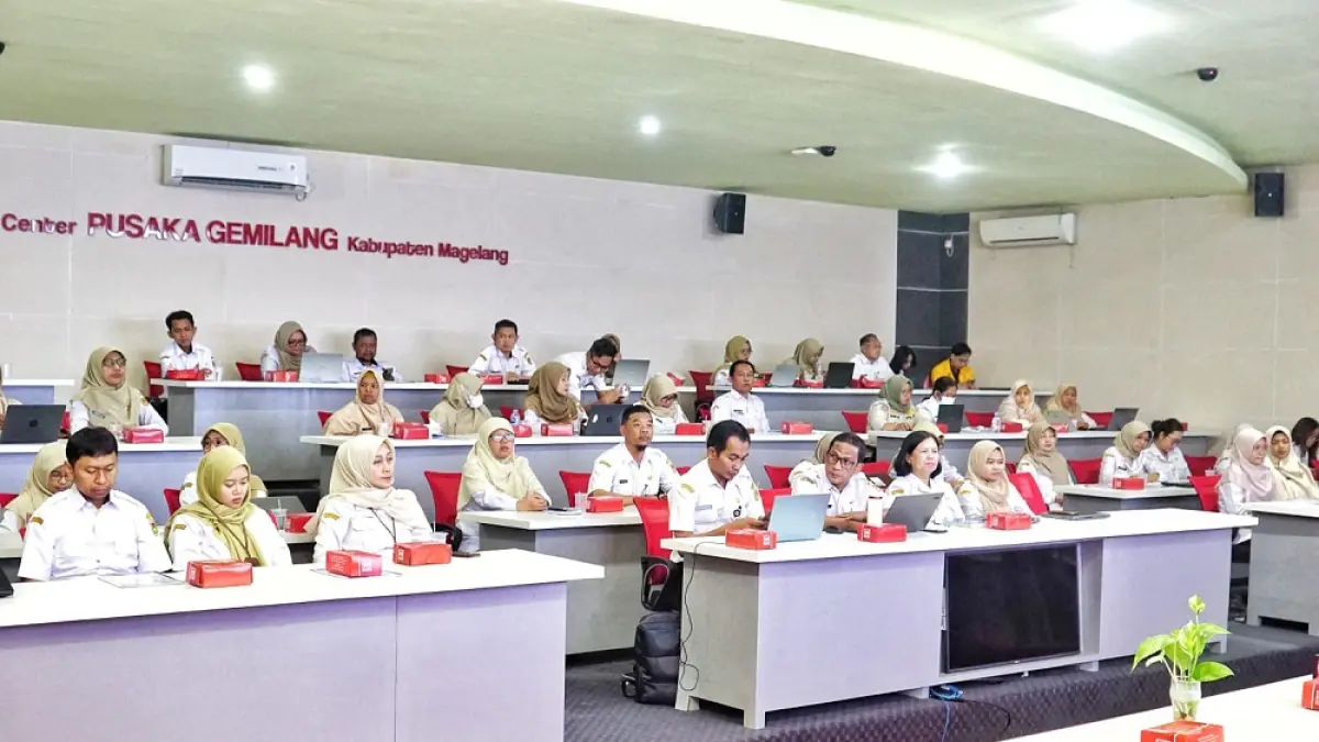 Dongkrak kinerja pemerintahan, Pemkab Magelang meluncurkan tiga sistem informasi.