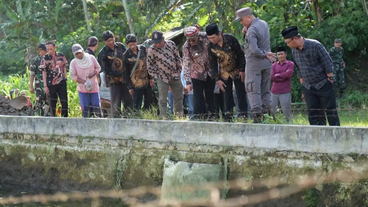Sendang Berkah Tuk Sewu Sido Mulyo menjadi sumber air proyek pembangunan air minum di Desa Bandunggede, Kedu, Kabupaten Temanggung. (Istimewa)
