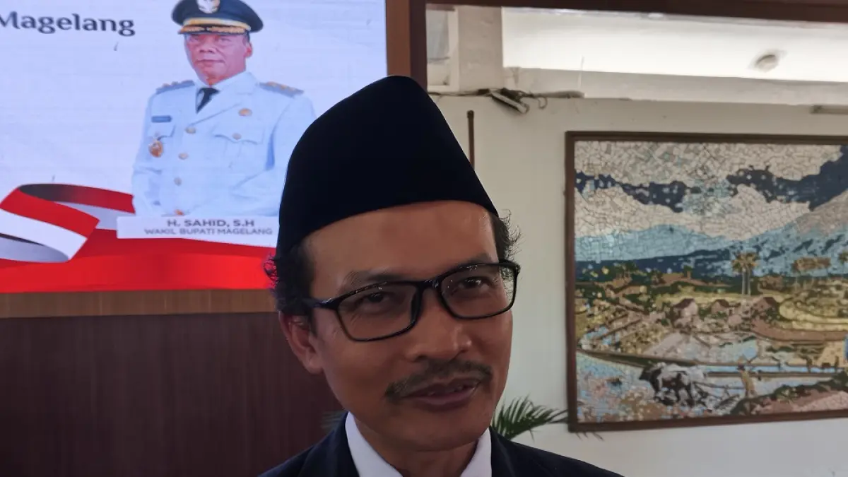 Nanang Triagung Edi Hermawan, ahli nuklir yang diangkat menjadi Kepala Dinas Lingkungan Hidup Kabupaten Magelang. (ROFIK SYARIF/ JAWA POS RADAR MAGELANG)&nbsp;