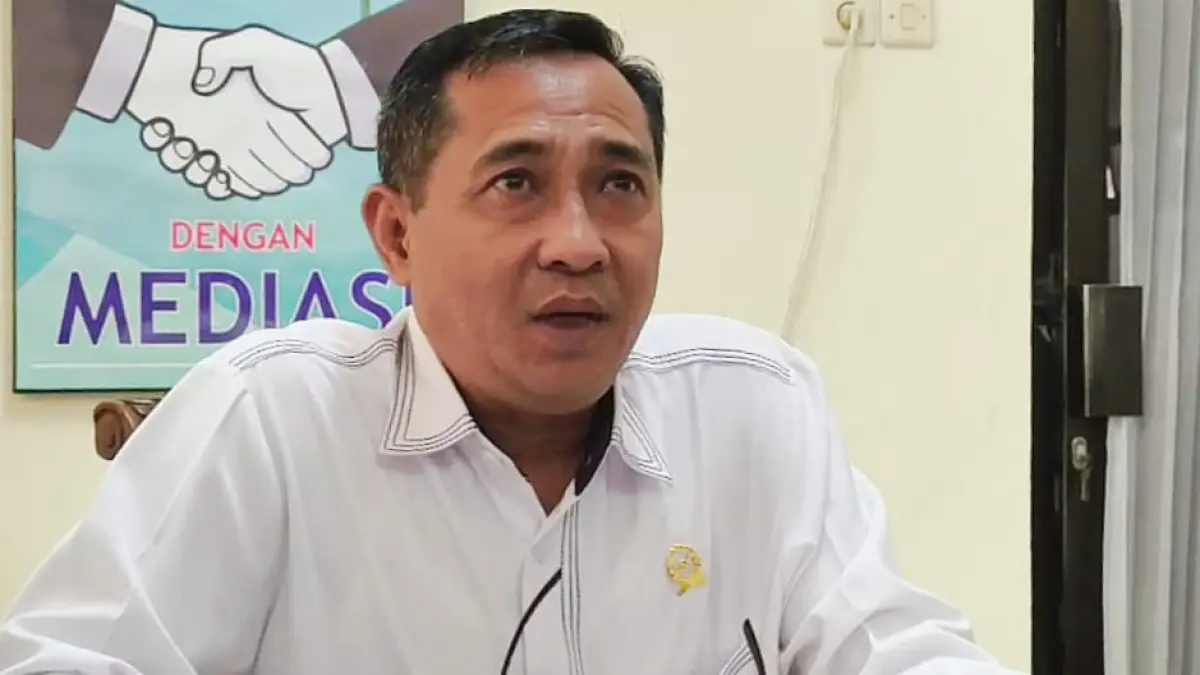 Juru Bicara Pengadilan Negeri (PN) Semarang Hadi Sunoto. (IDA FADILAH/JAWA POS RADAR MAGELANG)