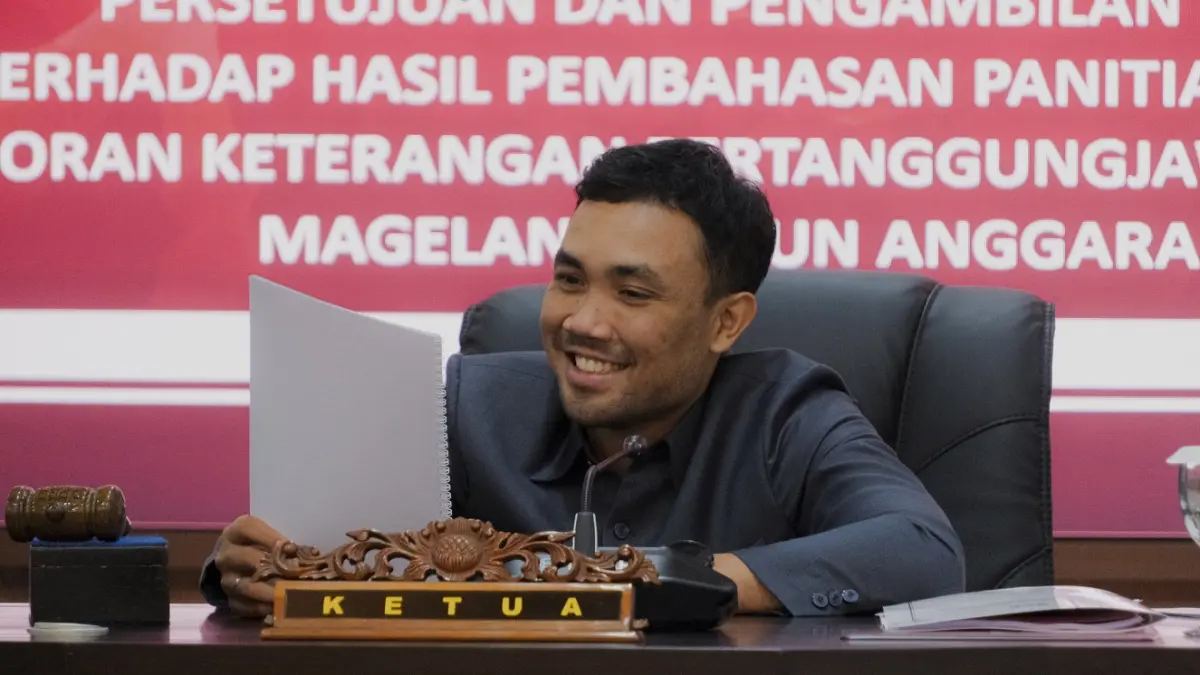 Ketua DPRD Kota Magelang Evin Septa Haryanto Kamil. (Istimewa)