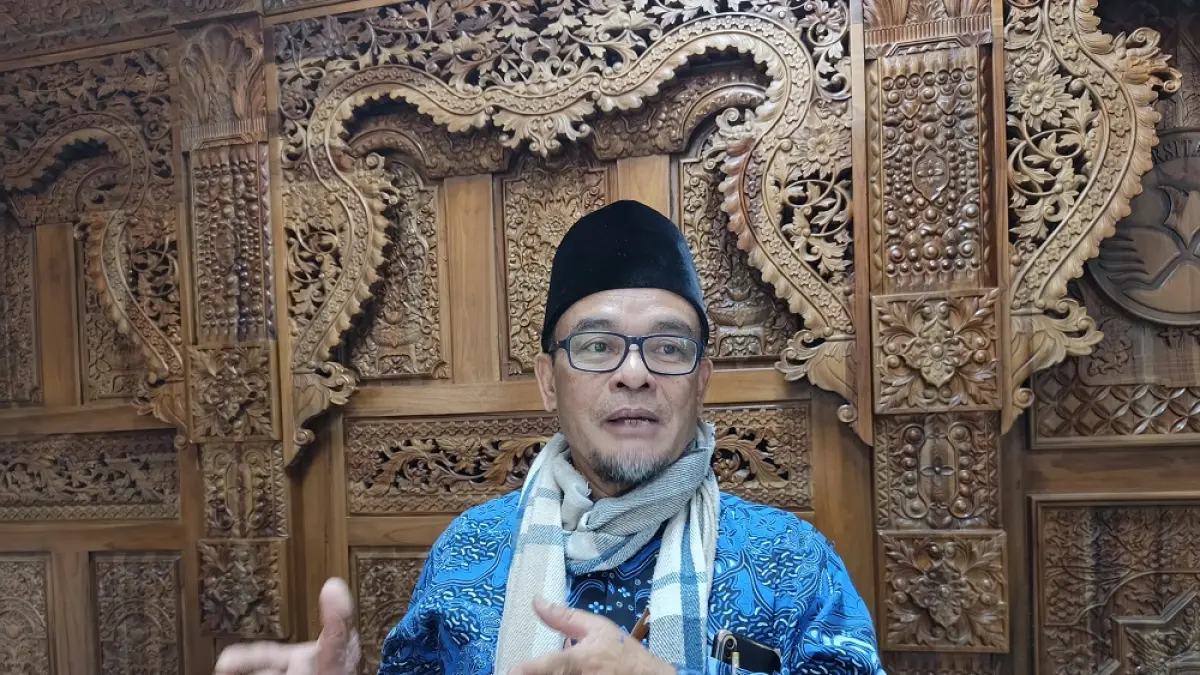 Rektor Untidar Magelang Prof Sugiyarto (ROFIK SYARIF/JAWA POS RADAR MAGELANG)