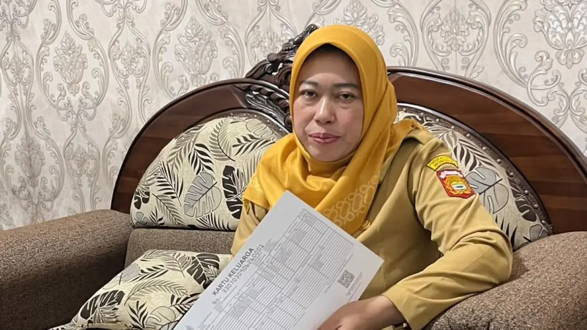 Kepala Disdukcapil Kabupaten Wonosobo, Dwi Saraswati. (Sigit Rahmanto/Jawa Pos Radar Magelang)