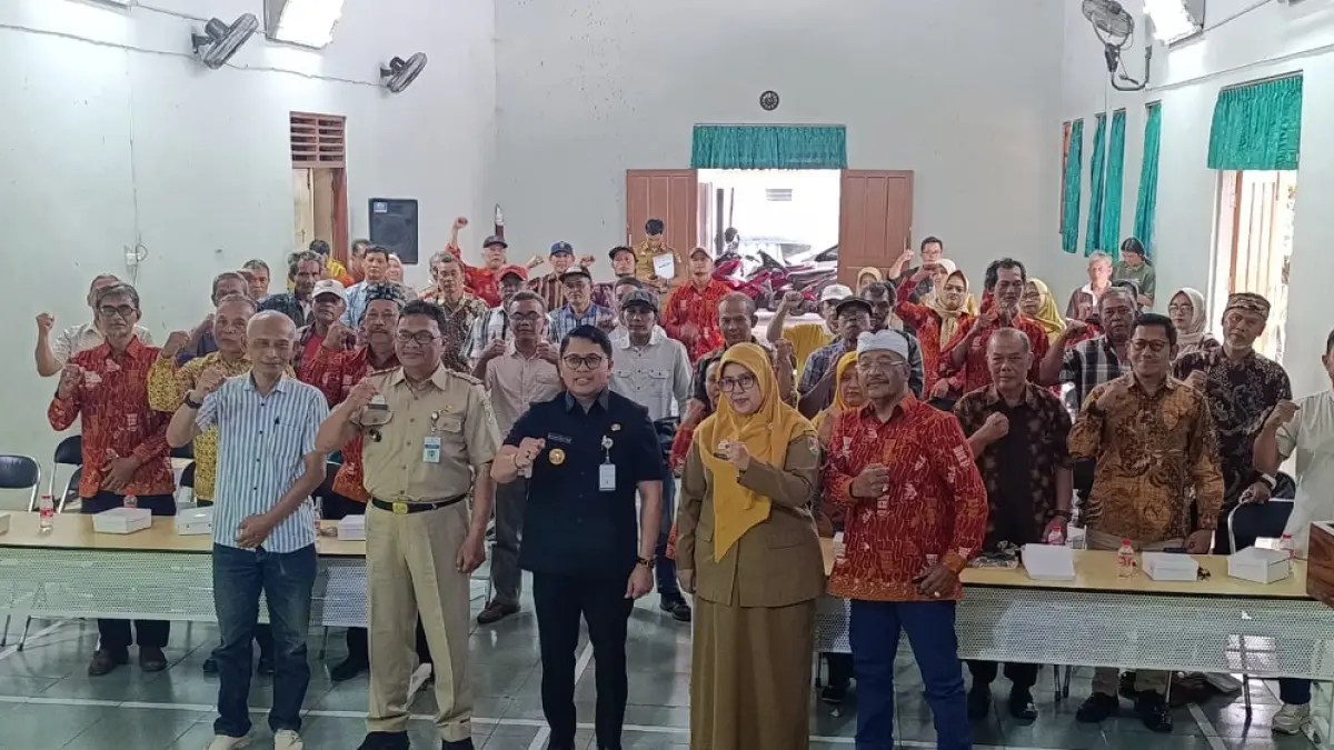 Wali Kota Magelang Damar Prasetyono saat acara Sapa Warga yang digelar di Aula Kelurahan Rejowinangun Selatan, Senin (27/7/2026) (MUHAMMAD FAIRUZI AFIQ/JAWA POS RADAR MAGELANG)