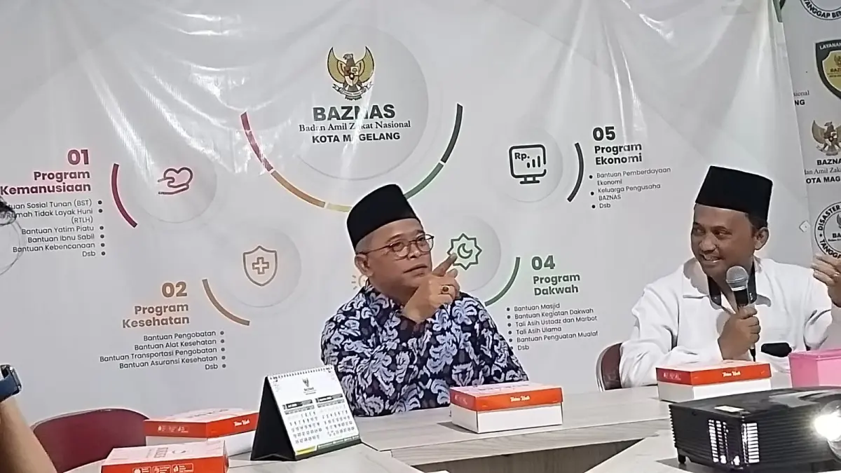 Anggota Komisi VIII DPR RI Fraksi PDI Perjuangan, H. Wibowo Prasetyo, mengunjungi Badan Amil Zakat Nasional (BAZNAS) Kota Magelang dan BAZNAS Kabupaten Magelang dalam rangka masa reses DPR RI, Jumat (31/7/2026). 