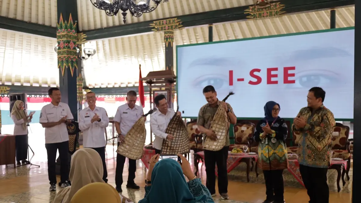 Peluncuran program Inclusive System for Effective Eye Care (I-SEE) di Pendopo Selatan, Rabu (29/7/2026). 
