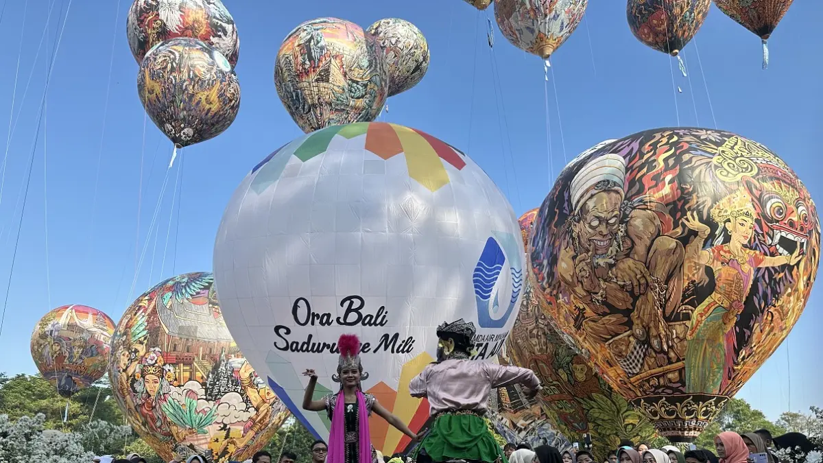 Festival balon udara Wonosobo telah diakui dunia internasional dengan adanya undangan ke Meksiko pada 22-23 Agustus 2026. (Istimewa)
