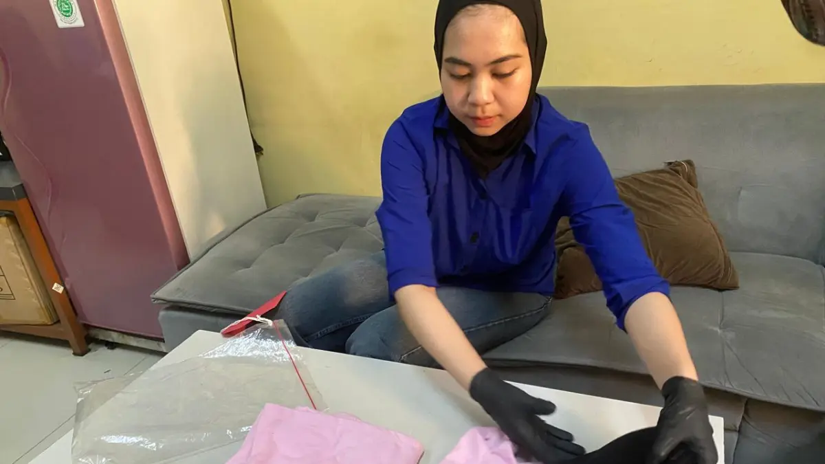 Sejumlah barang bukti ditunjukkan oleh kepolisian Polres Wonosobo.
