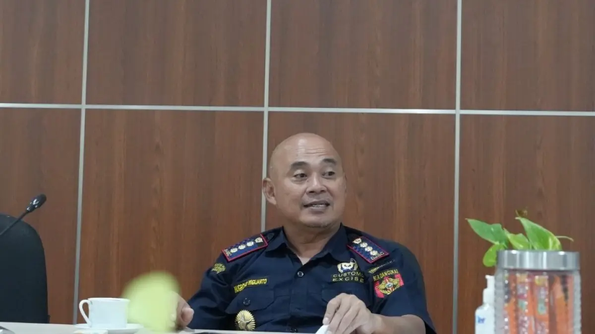 Kepala Kantor Bea Cukai Magelang Nugroho Wigijarto. (Humas Bea Cukai Magelang)