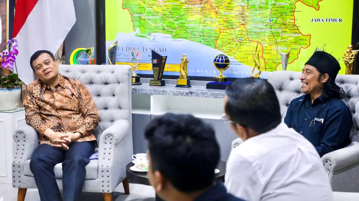 Gubernur Ahmad Luthfi menerima audiensi panitia pelaksana DCF 2026, Selasa (11/8/2026.