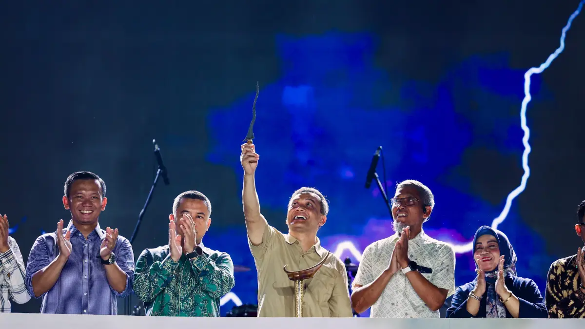 Gubernur Ahmad Luthfi dalam gelaran Harmony of Java Sabtu (22/8/2026) di PRPP.
