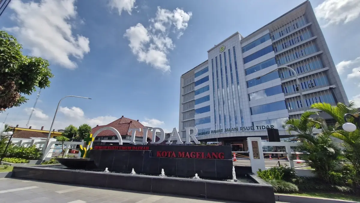 RSUD Tidar Kota Magelang menjadi rumah sakit terbesar di Magelang. (PUPUT PUSPITASARI/JAWA POS RADAR MAGELANG)