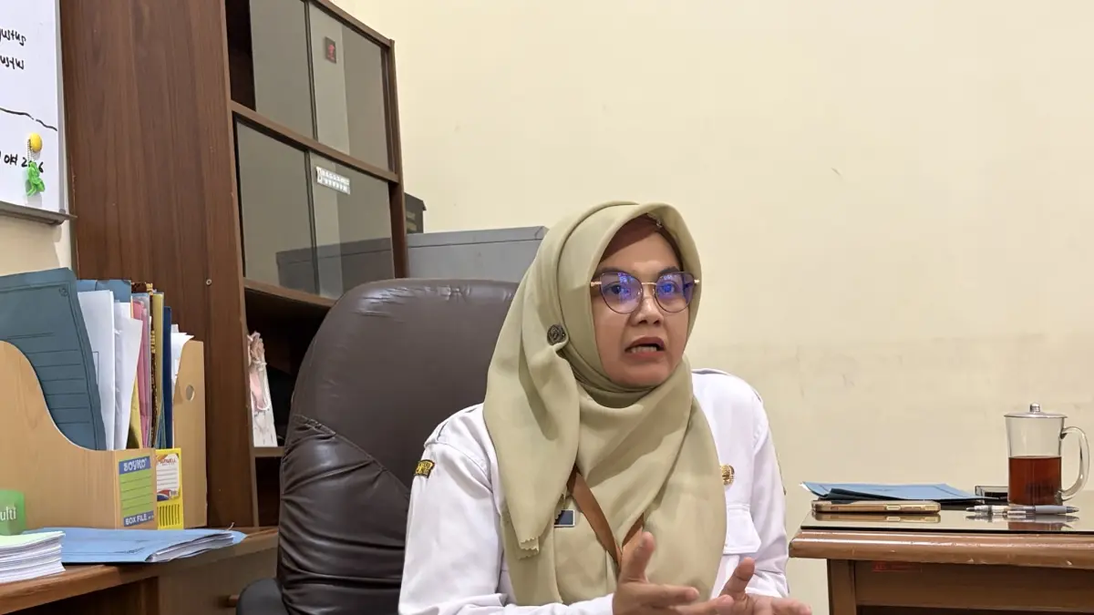 Kepala UPTD BLK Dinperinaker Temanggung Fidian Ernawati. (Devi Khofifatur Rizqi/Jawa Pos Radar Magelang) 