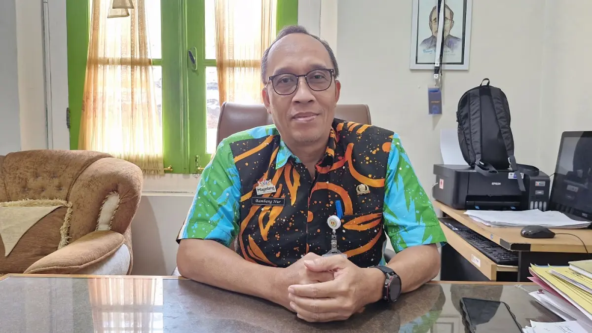 Kepala Dinsos Kota Magelang Bambang Nuryanta (PUPUT PUSPITASARI/JAWA POS RADAR MAGELANG)