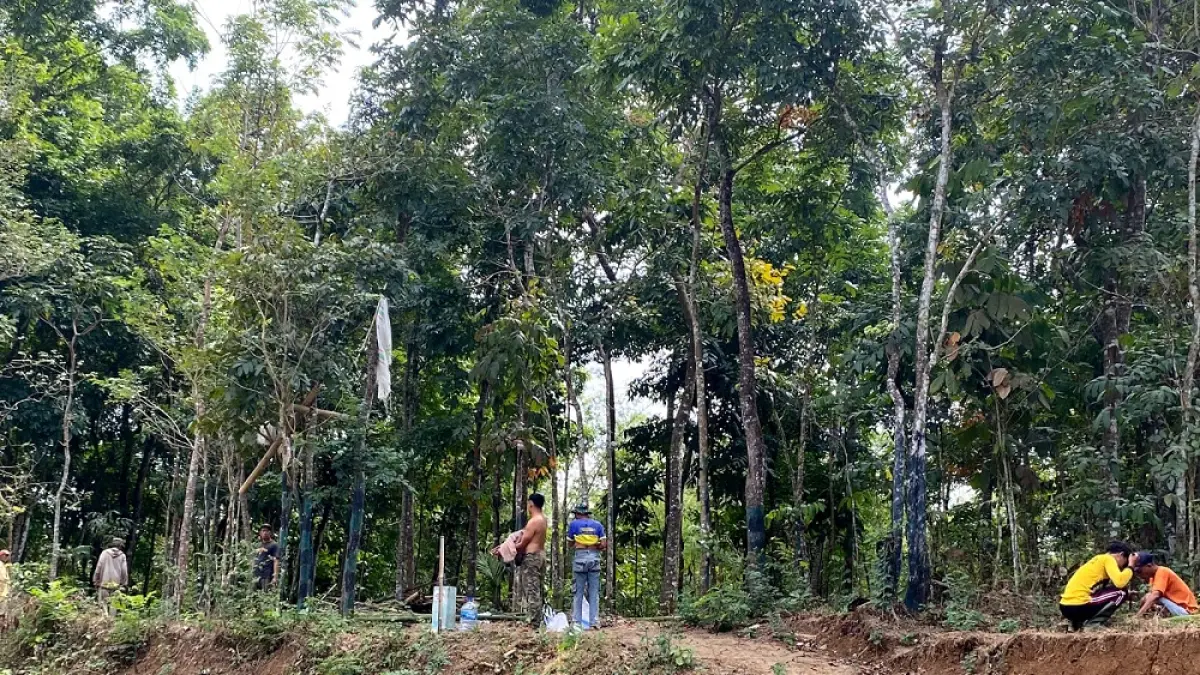 Suasana lokasi Tempat Pengolahan Sampah Terpadu Regional (TPSTR) di Desa Gandusari, Kecamatan Bandongan, Kabupaten Magelang, Rabu (26/8/2026) (YUSWANDA DAMASATYA ADZANII/JAWAPOS RADAR MAGELANG)